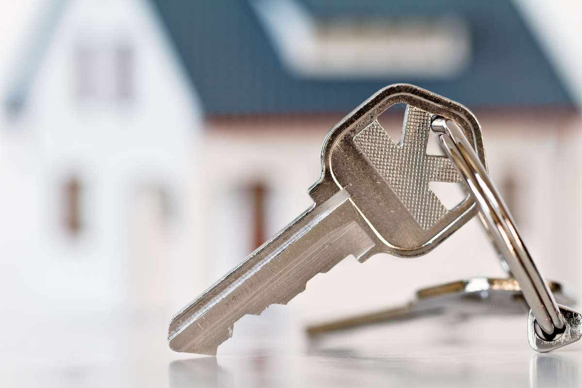 Key and house