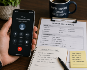 calling previous landlords for tenant rental history verification