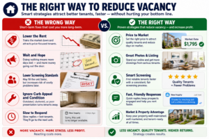 right way vs wrong way to reduce rental vacancy