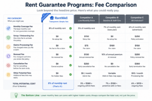 hidden fees in rent guarantee programs