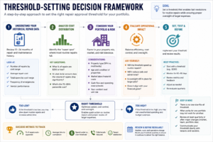 framework for setting repair approval threshold