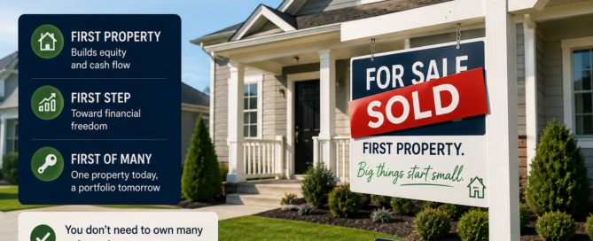 first rental property purchase starting a portfolio