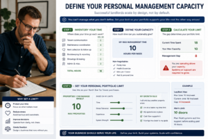defining personal capacity limit for self-managed rental properties