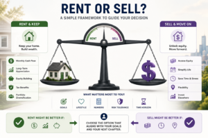 renting versus selling decision framework for homeowners