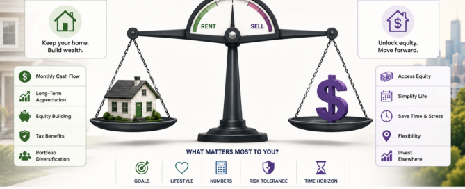 renting versus selling decision framework for homeowners