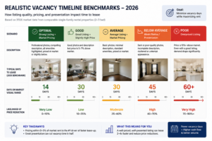 realistic vacancy timeline benchmarks 2026