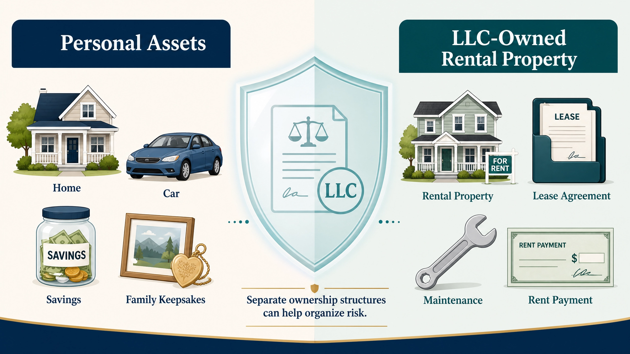 LLC liability protection for rental property owners